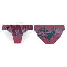 Lade das Bild in den Galerie-Viewer, Red Stripes Men&#39;s Briefs - Mad Hoppers
