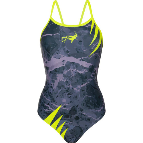 Mad Rock Grey Swimsuit | Chic Swimwear - Mad Hoppers