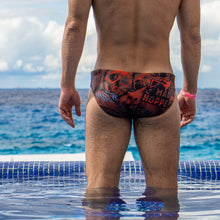 Lade das Bild in den Galerie-Viewer, Hell&#39;s Gate Red Men&#39;s Brief | Bold Comfort - Mad Hoppers
